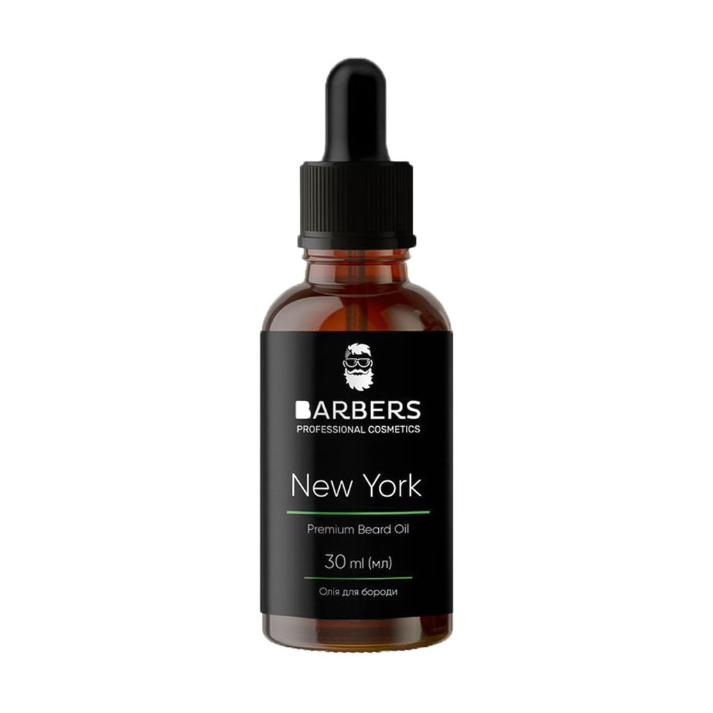 Чоловіча олія для бороди Barbers New York Premium Beard Oil, 30 мл